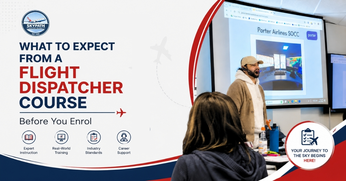 What to Expect from a Flight Dispatcher Course in Canada Before You Enrol