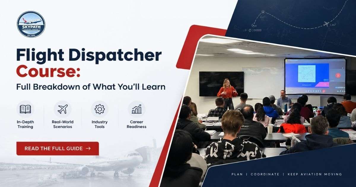 Flight Dispatcher Course in Canada: Full Breakdown of What You’ll Learn